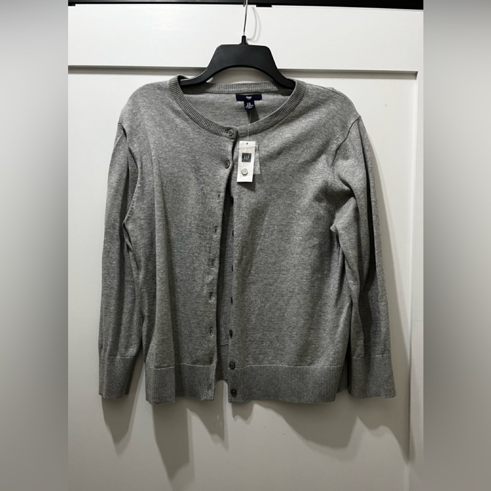 Gray 20” sleeve cardigan